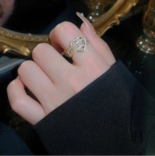 Shiny Heart Ring